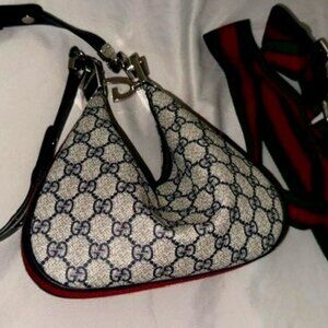 Gucci Attache handbag small gray